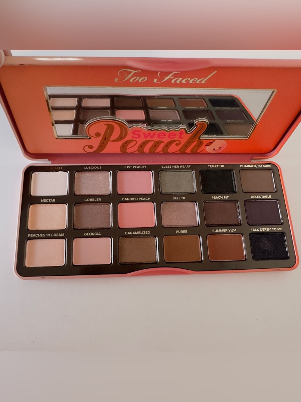 New Too Faced Sweet Peach Eyeshadow Palette